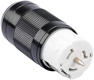 Sintron Generator Connector 50 Amp NEMA SS2-50R, USA/Canada Marine Shore 4-Pin Straight Blade Connector, 3 Pole 4 Wire Grounding 125V/250V, ETL Listed, Twist Locking Connector 50A CS6364 12500 Watts : Patio, Lawn & Garden